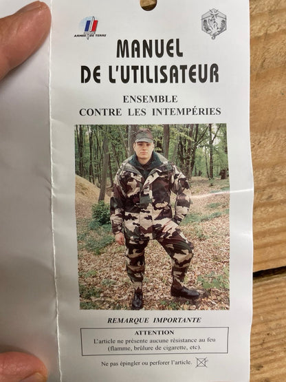 Ranskan armeijan F2 Gore-Tex -parka, CCE, ylijäämä