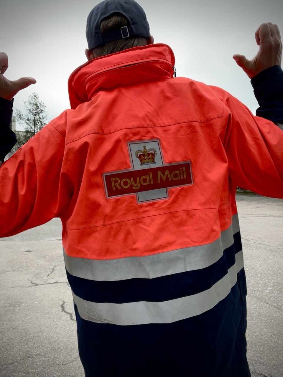 Brittiläinen Royal Mail kuoritakki, ylijäämä