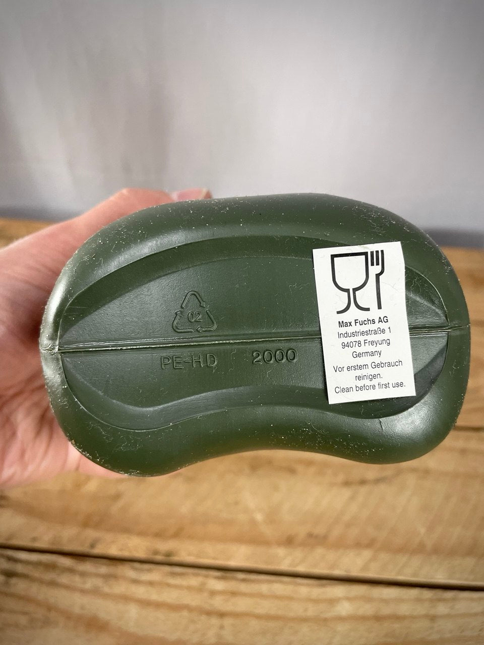 Jenkkiarmeijan mallinen 1 qt kenttäpullo ALICE-taskulla, ylijäämä