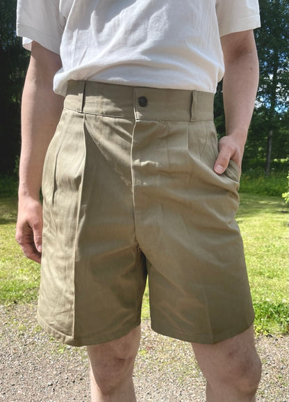 Italian armeijan shortsit, huipputyylikkäät, ylijäämä