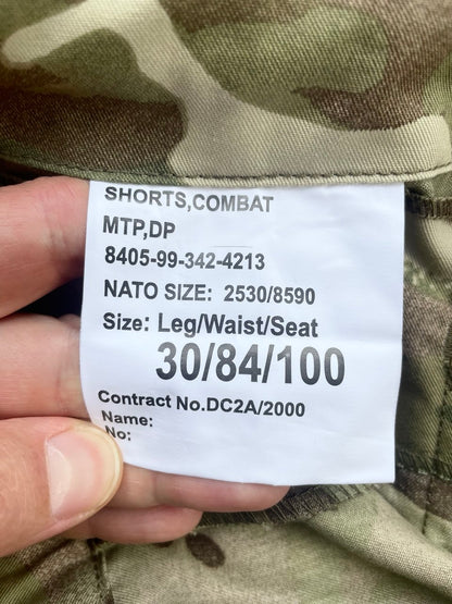 Brittiarmeijan maastoshortsit, MTP, ylijäämä