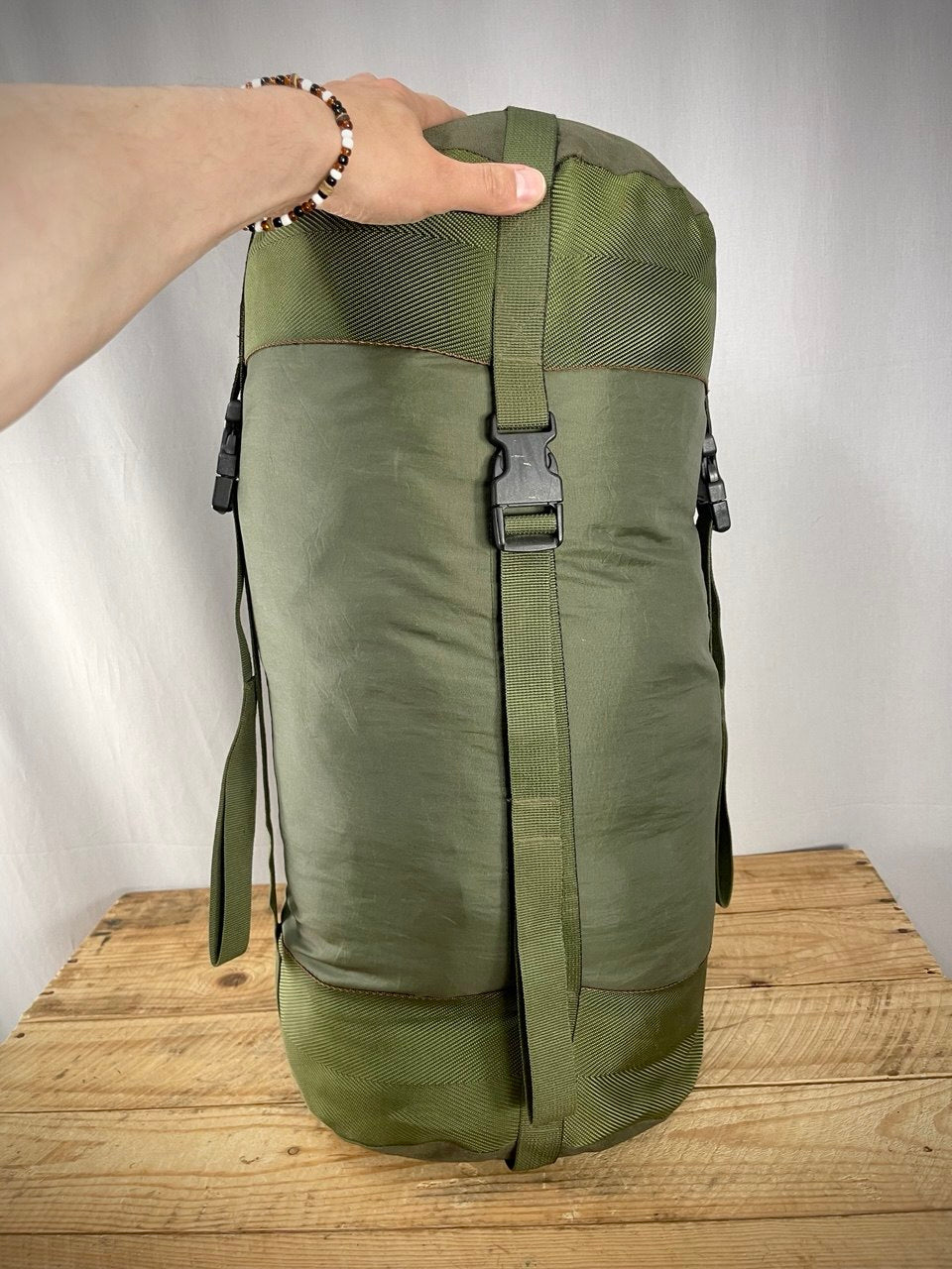 Hollannin armeijan M90 kompressiopussi, iso, ylijäämä