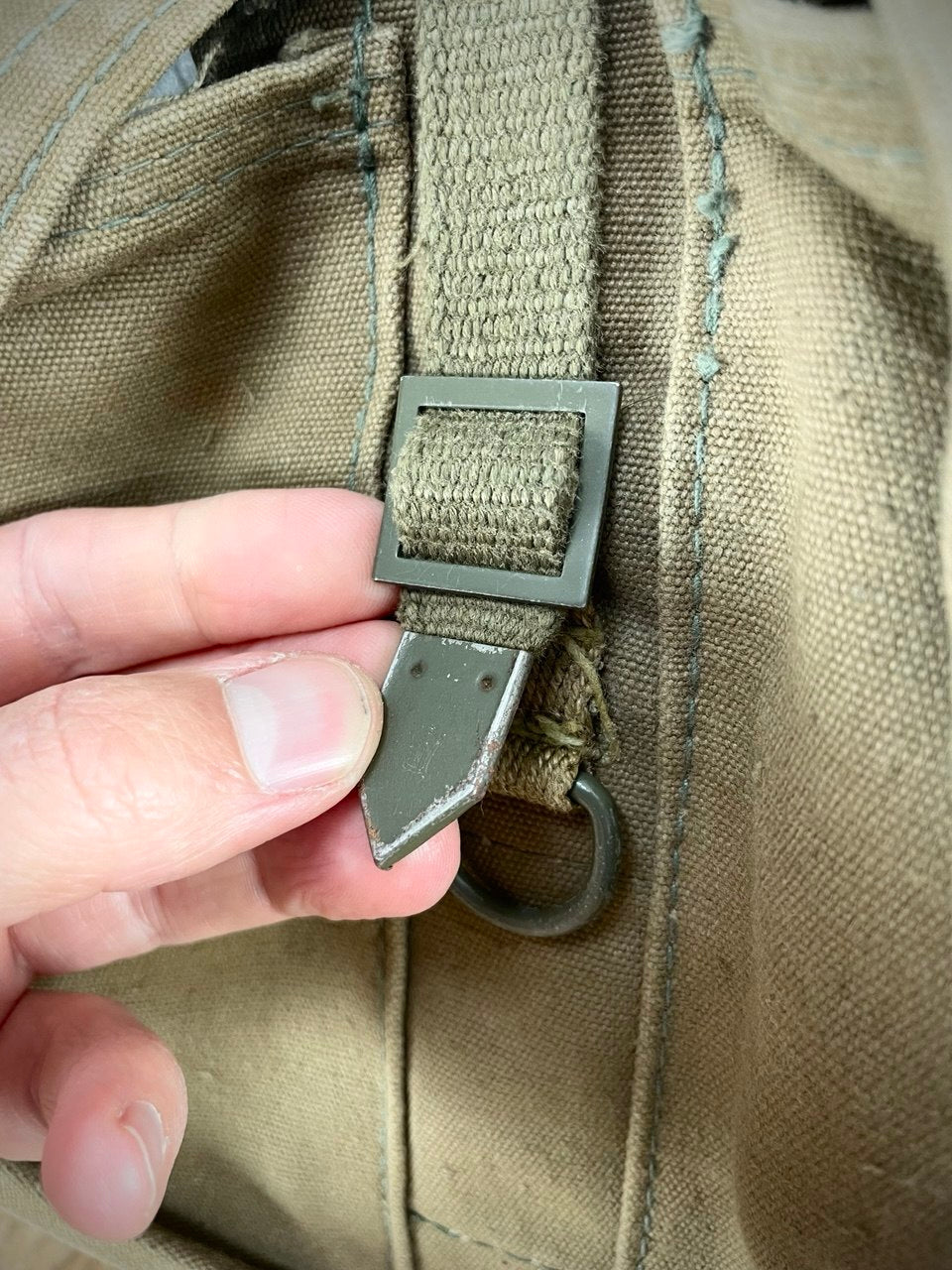 Tsekkiarmeijan M60 reppu valjailla, ylijäämä