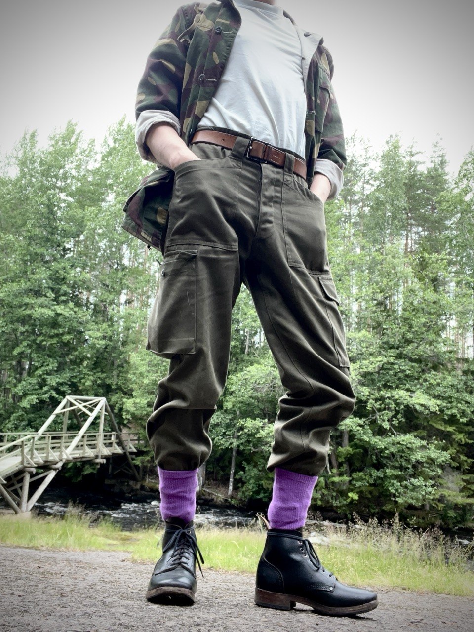 Itävallan armeijan KAZ75 kenttähousut, ylijäämä