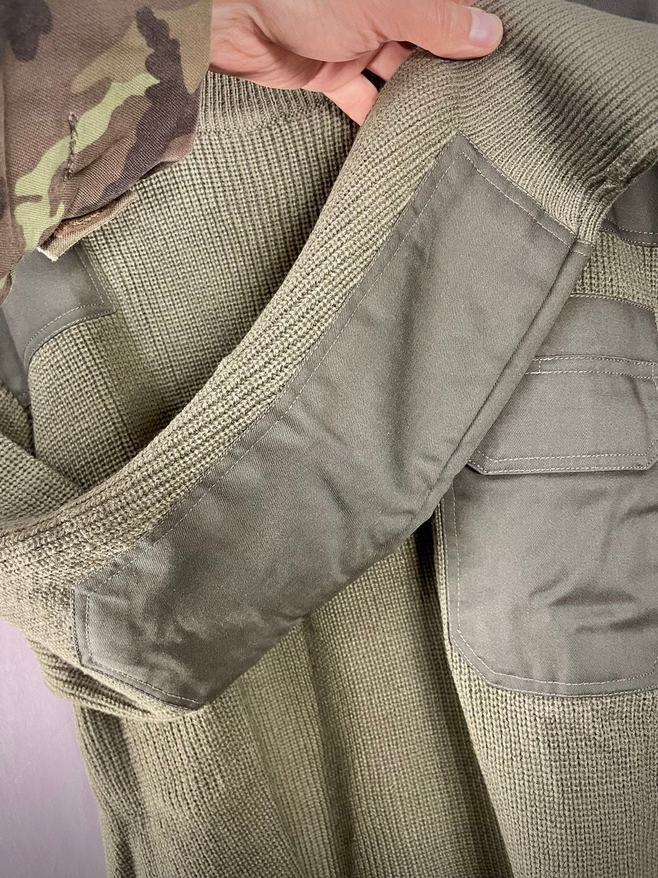 MMB Bundeswehrin mallin villapaita, vihreä