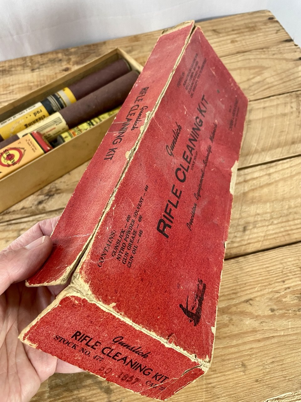Gunslick vintage-aseenpuhdistussarja, .22, käytetty