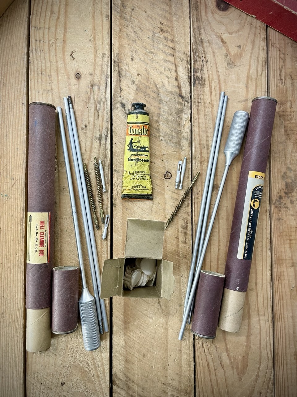 Gunslick vintage-aseenpuhdistussarja, .22, käytetty