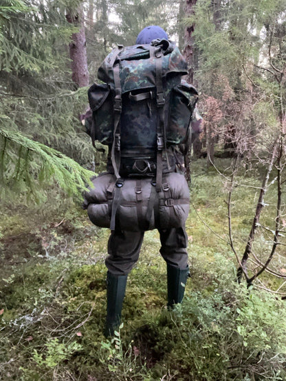 Bundeswehrin taistelijan rinkka, Flecktarn, 65-litrainen, ylijäämä