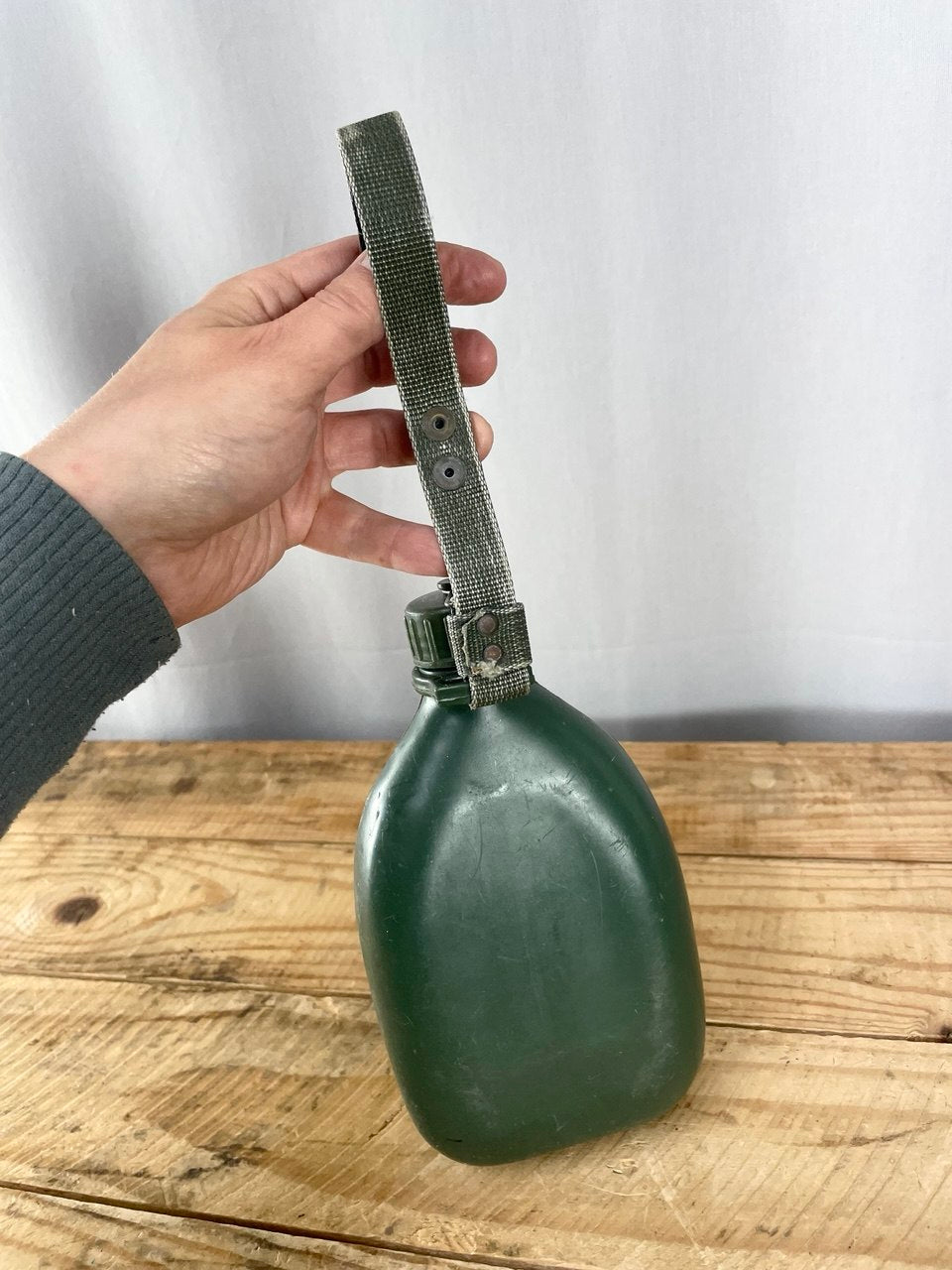 Ruotsin armeijan muovinen M67 kenttäpullo, ylijäämä