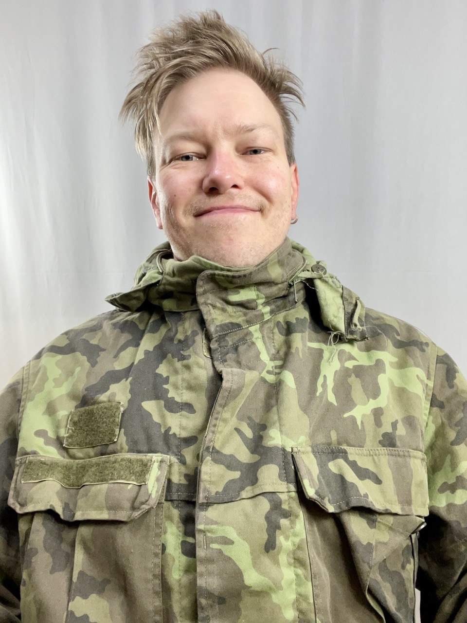 Tsekkiarmeijan Vz95 parka, napeilla, ylijäämä