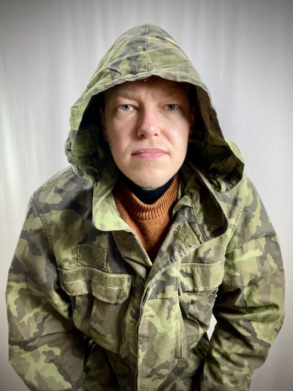 Tsekkiarmeijan Vz95 parka, napeilla, ylijäämä
