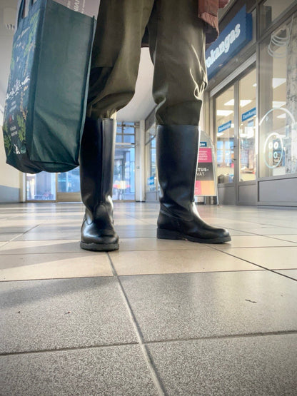 Mänskän Kenkä vuorittomat nahkasaappaat, malli 500