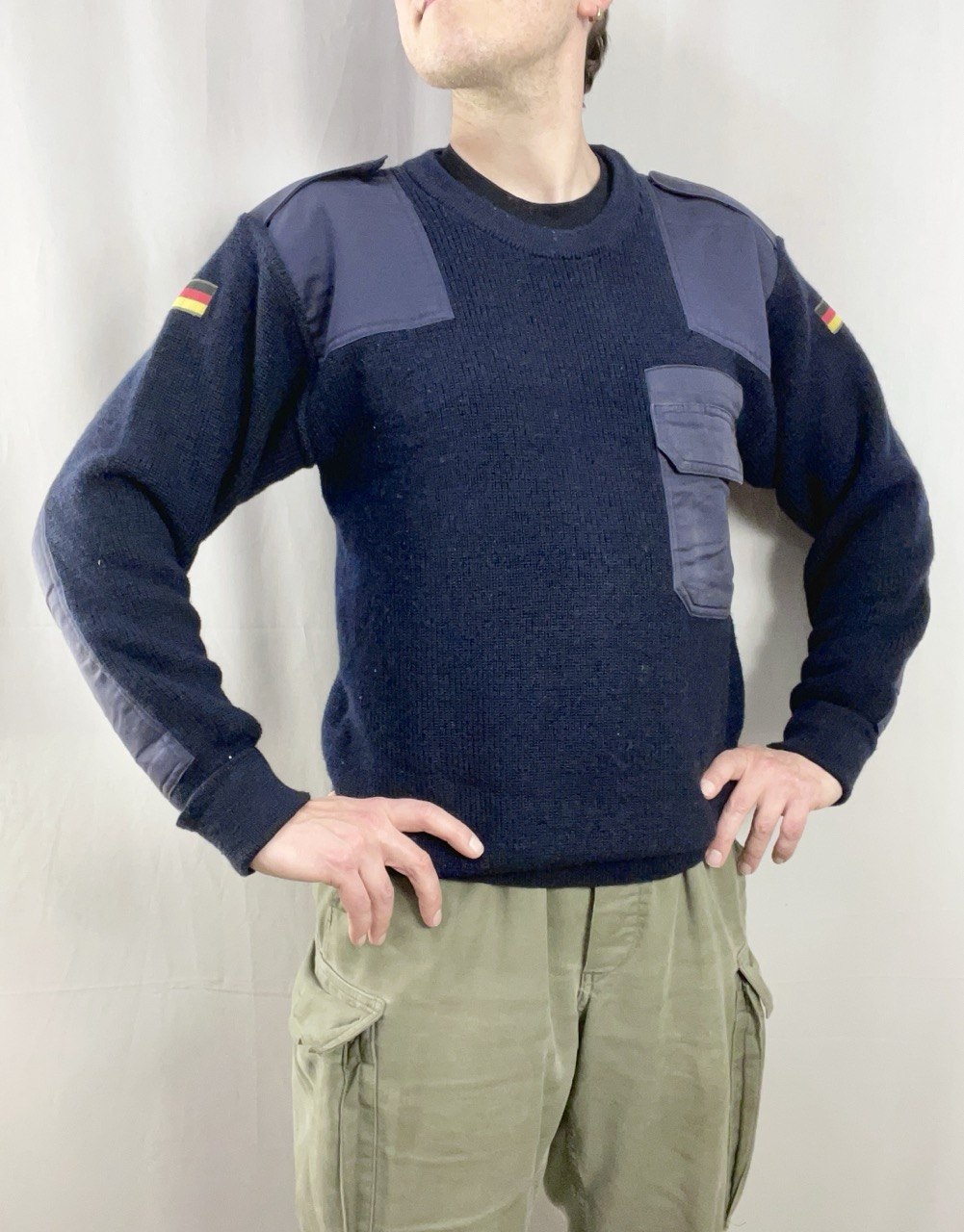 Bundesmarine villapaita, sininen, ylijäämä